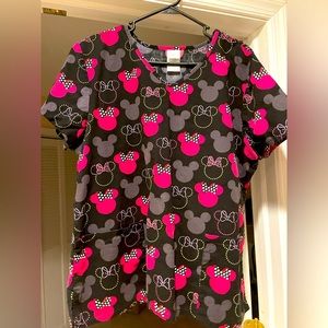 Disney XL scrub top